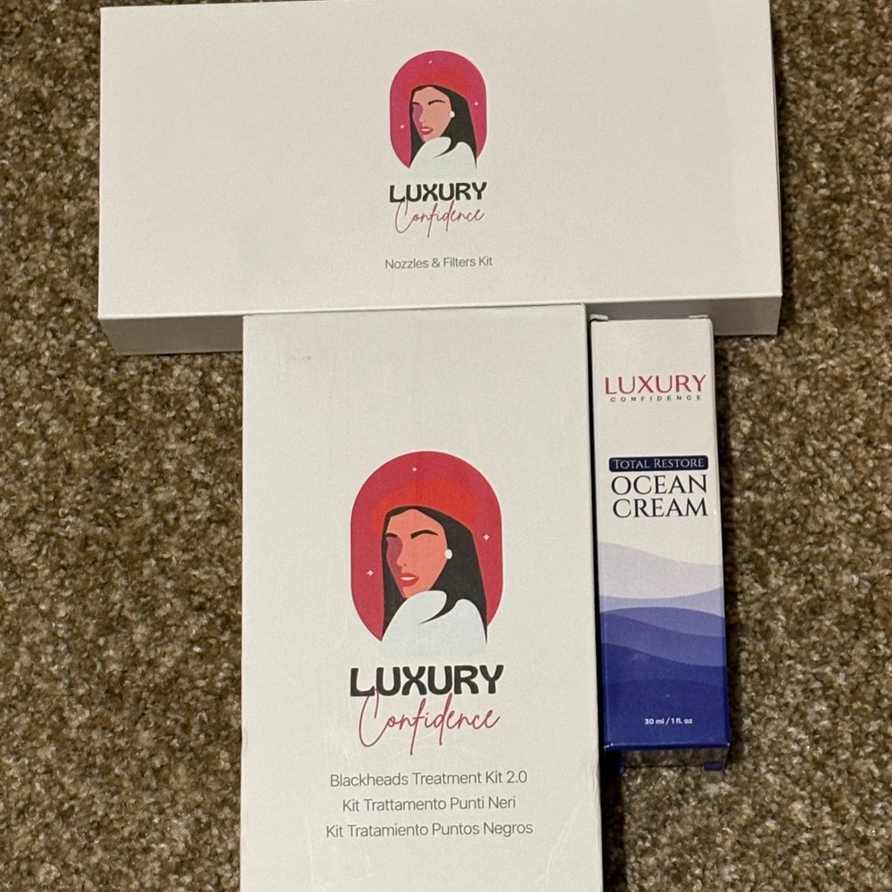 Luxury Confidence Skincare Kit with Ocean Cream